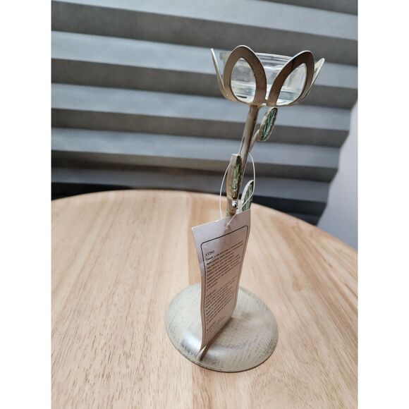 Flower Tea Light Candle Holder - Picture 8 of 9